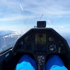 Flugwegposition um 11:41:31: Aufgenommen in der Nähe von Gemeinde Zell am See, 5700 Zell am See, Österreich in 2792 Meter